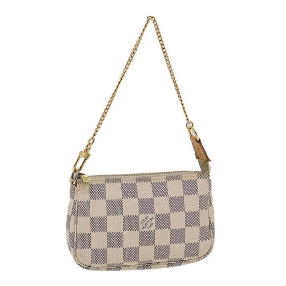 LOUIS VUITTON Damier Azur Mini Pochette Accessoires - Picture 1 of 12